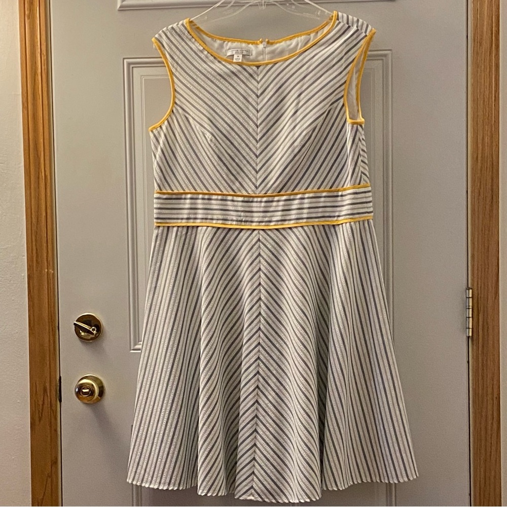 London Style striped sleeveless dress 18
